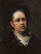 Francisco Goya Self-Portrait oil